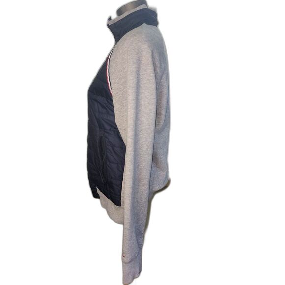 Tommy Hilfiger Blue & Grey Zipper Jacket Size XS - Picture 3 of 8